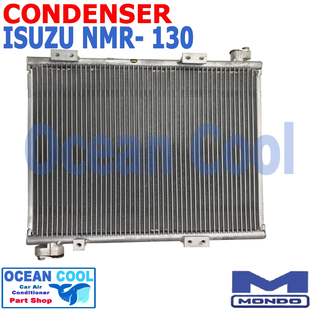 แผงแอร์ อีซูซุ NMR 130 ปี 2009 เอ็นเอ็มอาร์ 130 แรง รถบรรทุก  CD0065 CONDENSER  รังผึ้งแอร์  แผงรังผ