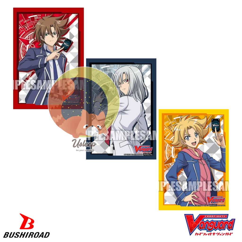 Bushiroad Sleeve Collection Mini Cardfight!! Vanguard Toshiki Kai, Kouji Ibuki, Taishi Miwa