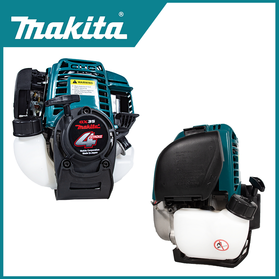 MAKITA เครื่องตัดหญ้าสะพายบ่า เบนซิน 4 จังหวะ (AAA) อุปกรณ์พร้อมใช้ 💥 ส่งเร็ว ตรงปก 💯🔥🏆 AL - รูปที่ 2