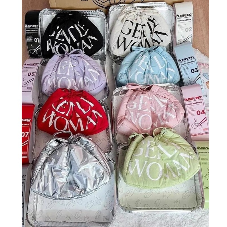 พร้อมส่ง กระเป๋าสะพายทรงเกี้ยว GW มี 8 สี มาใหม่ล่าสุด มีสายรูดงานตามหา