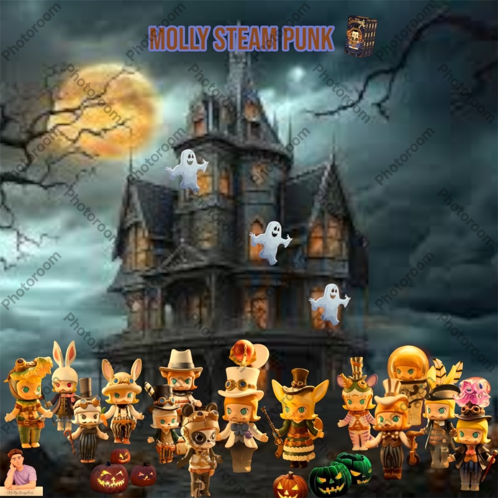 (จุ่ม)Molly Steam Punk Series [POP MART]{พร้อมส่ง🇹🇭}