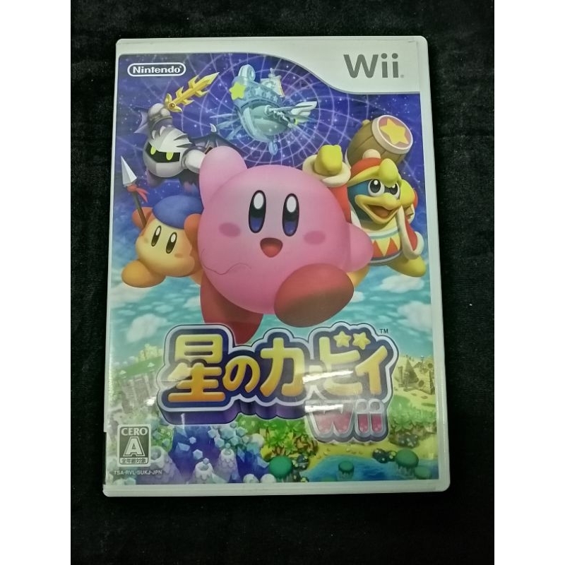 Hoshi no Kirby Wii แผ่น​แท้​โซน​ญี่ปุ่น​