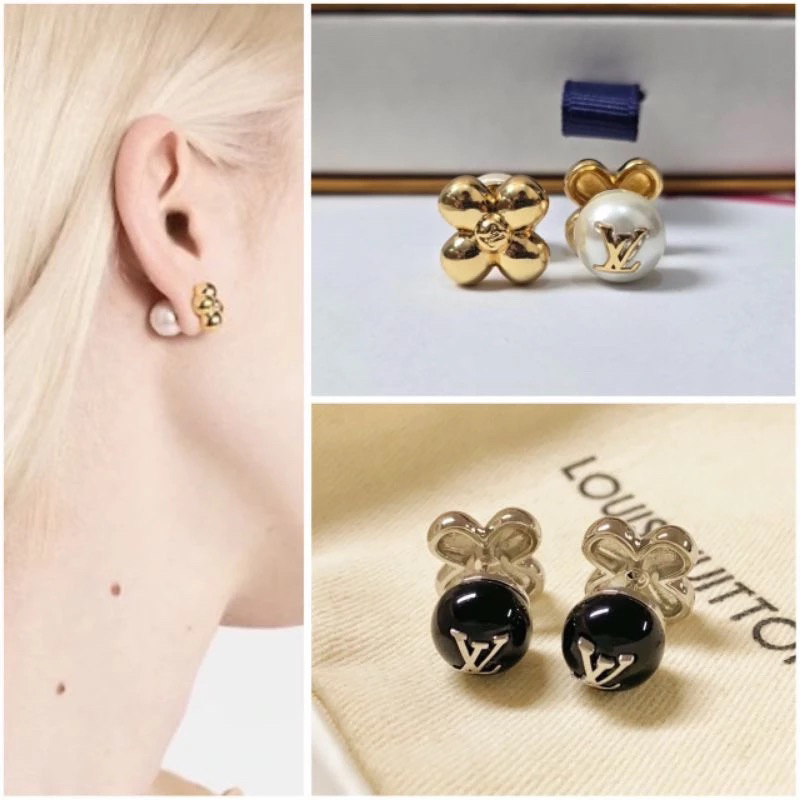 ต่างหูLV งานสวย งานคุณภาพVIP ปั๊มแบรนด์ครบ งานเทียบงานสวยเป๊ะ ส่งจากไทย