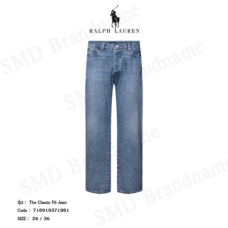 Polo Ralph Lauren กางเกงยีนส์ รุ่น The Classic Fit Jean Code: 710919371001