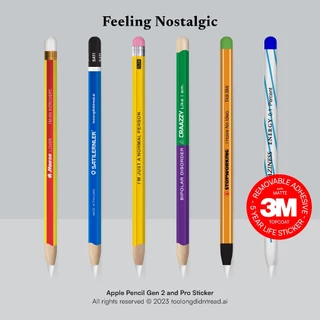 Pencil Sticker รุ่น Pro / Gen 2 - Feeling Nostalgic Collection (สติกเกอร์ 3M เกรด 5 ปี)