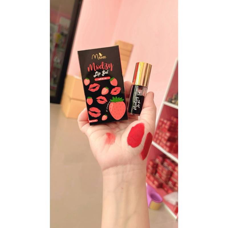ลิปเจลสีติดทน2สีที่จริงใจ(แบร์นมณี)พร้อมส่ง ล็อตใหม่ล่าสุด