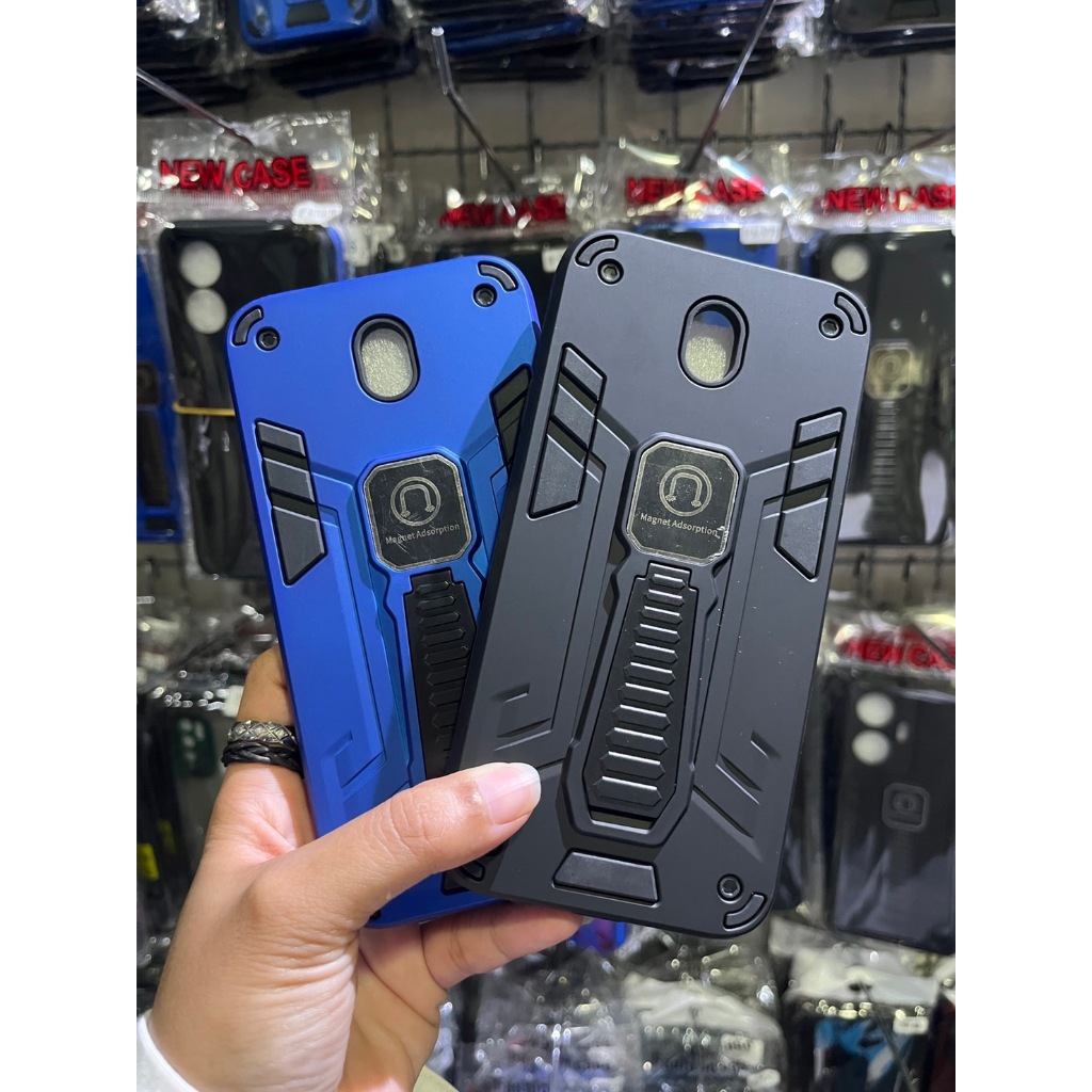 Case Sam J7Pro J730 มีขาตั้ง เคสกันกระแทก TPU CASE สินค้าใหม่ Fashion Case 2020
