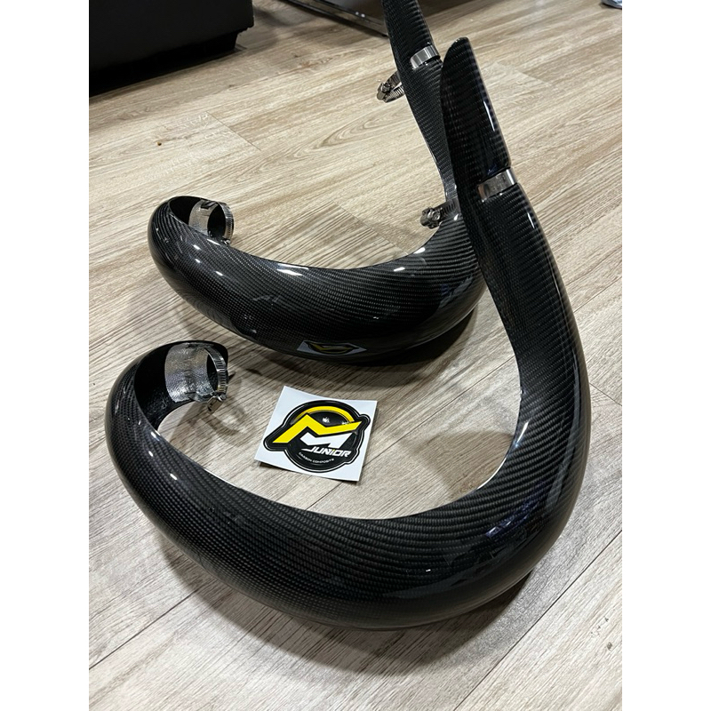 การ์ดท่อคาร์บอนแท้ รถสูตร KTM300 ท่อเดิม ปี 2020-2023