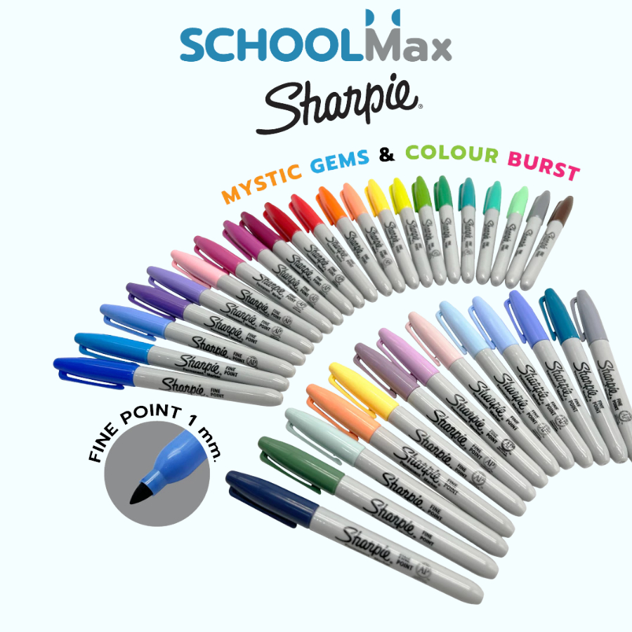 ปากกา Sharpie permanent marker ปากกาชาร์ปี้ Fine marker / ด้าม