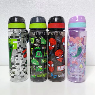พร้อมส่ง💕 ขวดน้ำพกพา แบบดูด 650ml. ลายการ์ตูน กระติกน้ำ