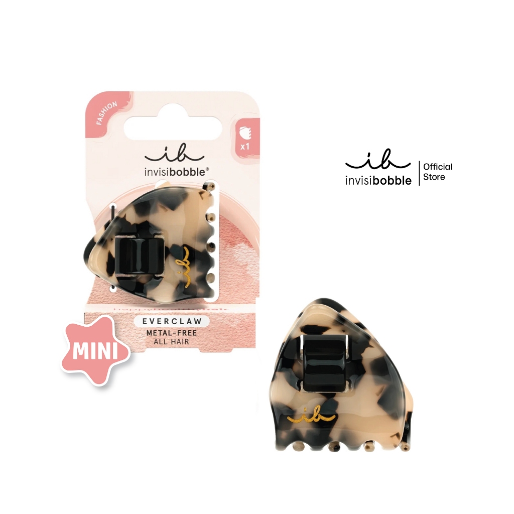 invisibobble กิ๊บหนีบผม กิ๊บติดผม ผมไม่เป็นรอย ไร้โลหะ รุ่น Everclaw สี Leo Baby S (1 กล่องบรรจุ 1 ชิ้น)