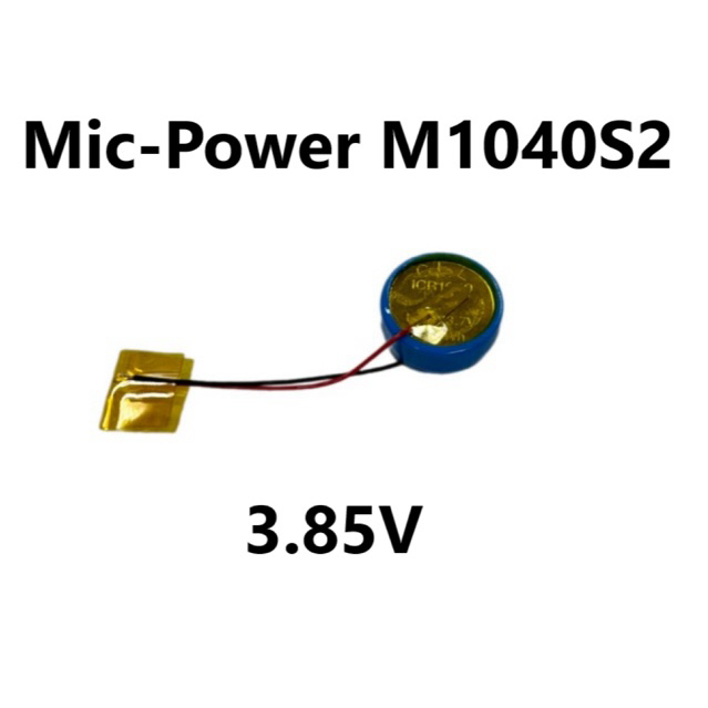 1040 Mic-Power M1040S2  3.85v soundpeats air2 air3 air4 air5  แบบชาร์จไฟได้ TWS/หูฟัง