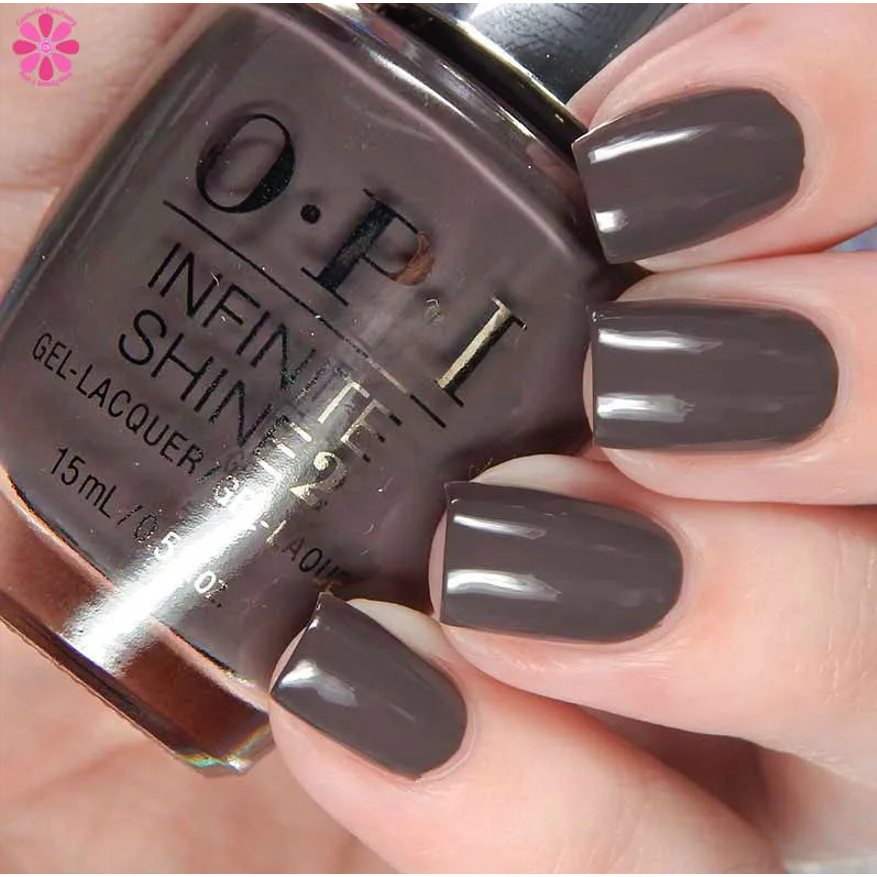 OPI Infinite Shine - Krona-logical Order (ISLI55) น้ำตาลเข้มๆปนเทา ลึกลับน่าค้นหา สวยเก๋ม้ากกก  แท้ 💯%