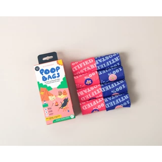 พอว์พอว์ ถุงเก็บมูลสัตว์เลี้ยง ย่อยสลายได้ 100% PAWxPAW Poop Bags