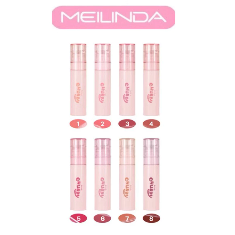 ส่งด่วน/ส่งทันที เมลินดา จุ้ยซี่ชับบี้ กลอส MEILINDA JUICY CHUBBY GLOSS MC2078 ขนาด 3.5g