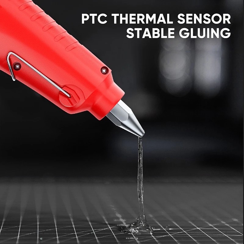 Mitsushi 80W ปืนยิงกาวไฟฟ้า กาวร้อน11mm Glue Gun ปืนกาวร้อน ปืนยิงกาวขนาดเล็ก ปืนยิงกาวร้อน - รูปที่ 2