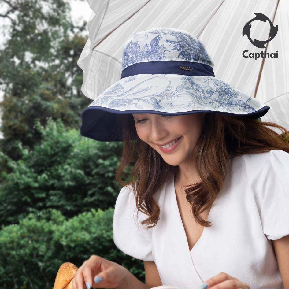 หมวกปีกกว้างกัน UV รุ่น FRENCH SS