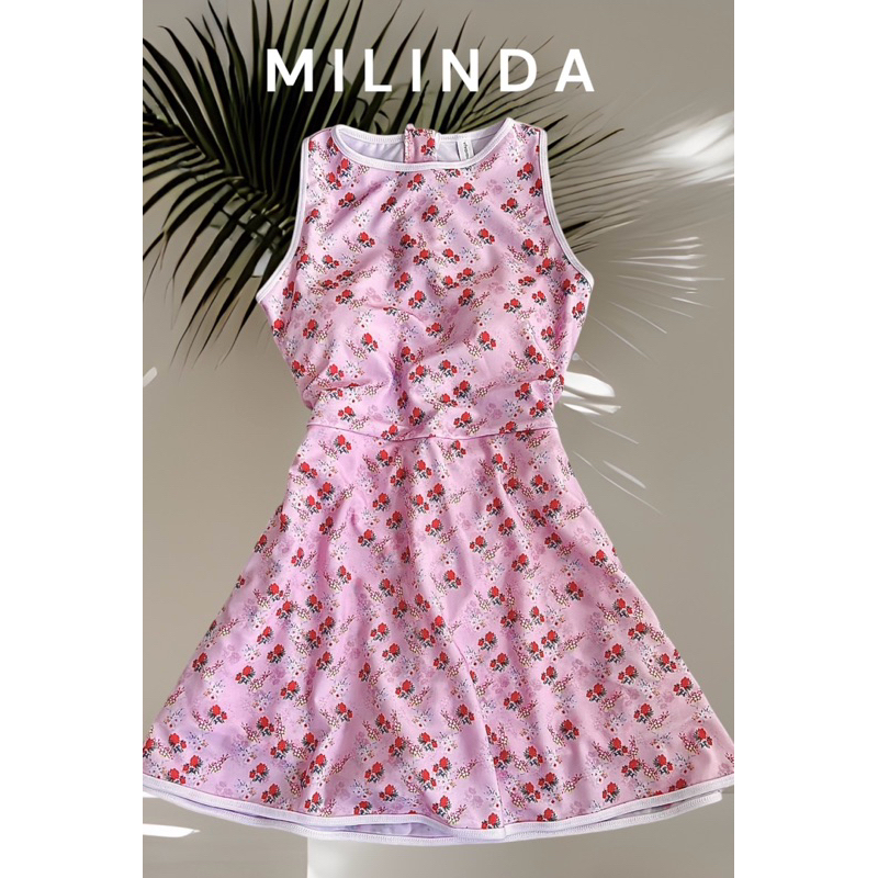 รุ่น Milinda 🌈 ลาย Little Blossom  บอดี้สูทชุดว่ายน้ำวันพีช