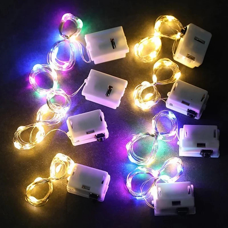 สายไฟหิ่งห้อย Led 30 ดวง 3 โหมด ยาว 3 เมตร สีเงิน สําหรับตกแต่งปาร์ตี้คริสต์มาส – โปรปัง