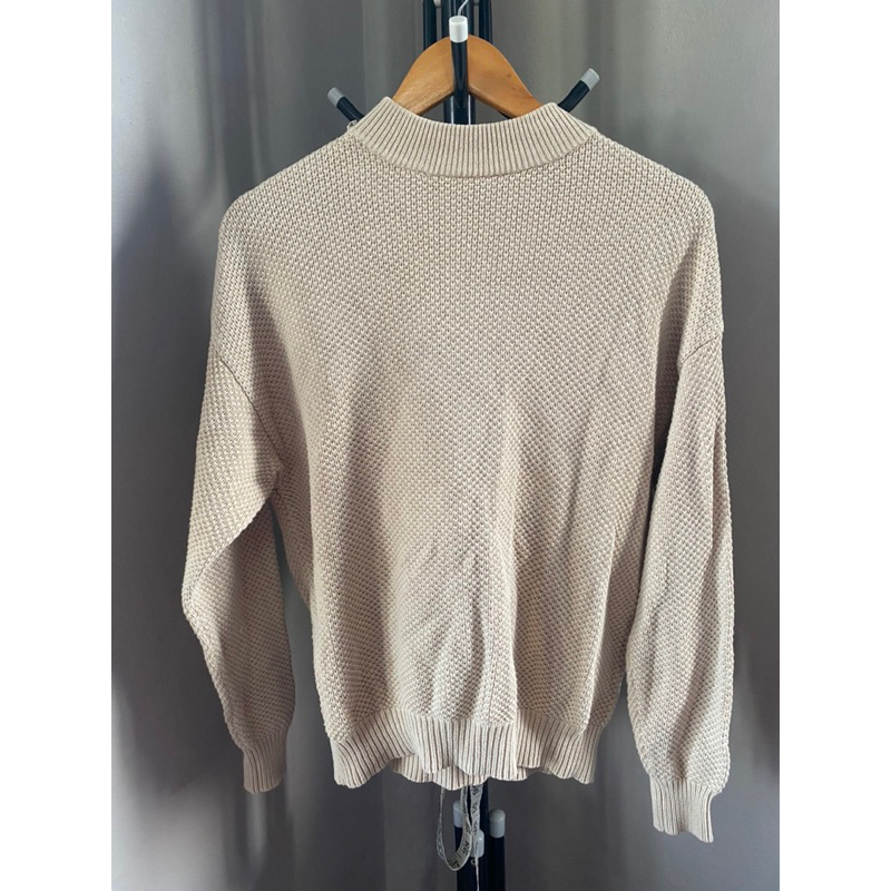 เสื้อ uniqlo sweaterไหมพรม