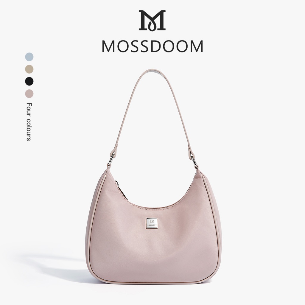 MOSSDOOM กระเป๋ารักแร้ผู้หญิงมีสไตล์และเรียบง่ายใหม่
