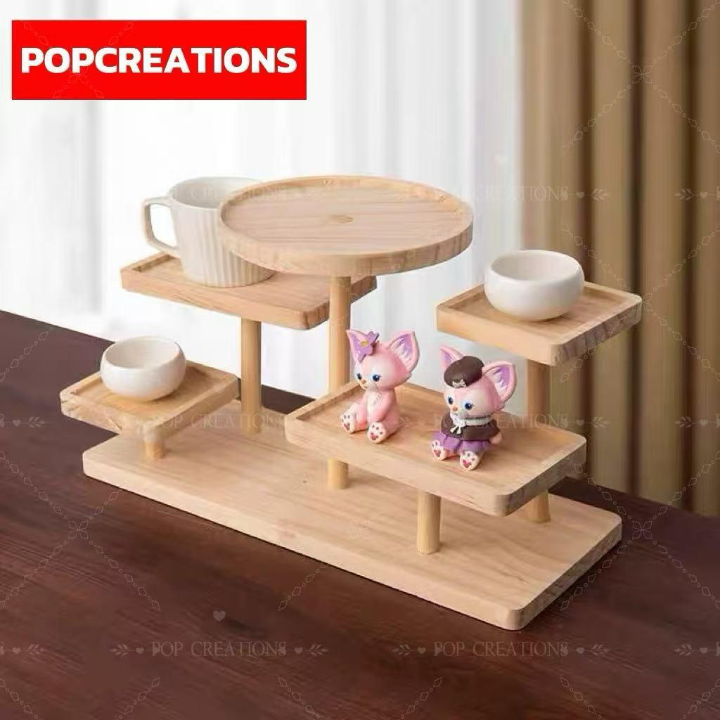 POPCREATIONS DIY POPMARTกล่อง BOX ชั้นวางโชว์ HIRONO HACIPUPU DIMOO กล่องใส่ LABUBU ตู้โมเดล กล่องโมเดล