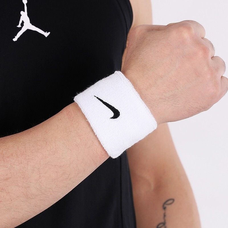 ผ้ารัดข้อมือ ปลอกข้อมือ แบบสั้นเนื้อผ้าฝ้ายแบรนด์แท้ เนื้อผ้านุ่ม ระบายความชื้นเร็ว หนานุ่มซับเหงื่อได้ดี สายรัดข้อมือ - รูปที่ 3