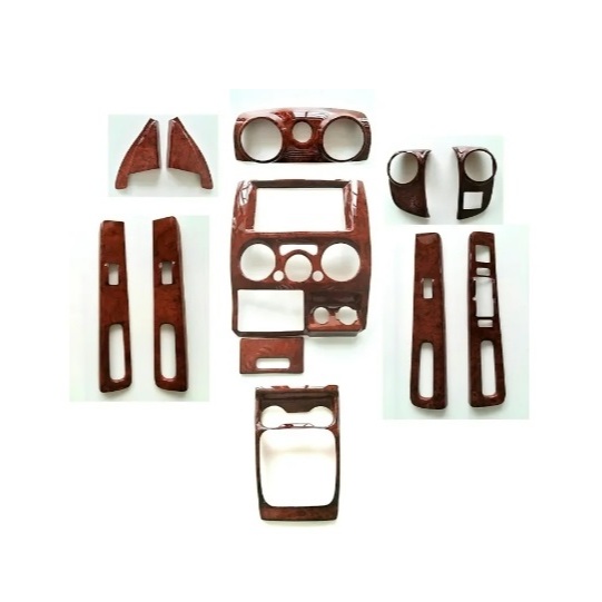 ISUZU MU-7 2007 - 2013 ชุดแต่งภายใน  ครอบคอนโซลลายไม้ WALNUT หน้าจอ LCD เกียร์ออโต้/เกียร์ธรรมดา (16