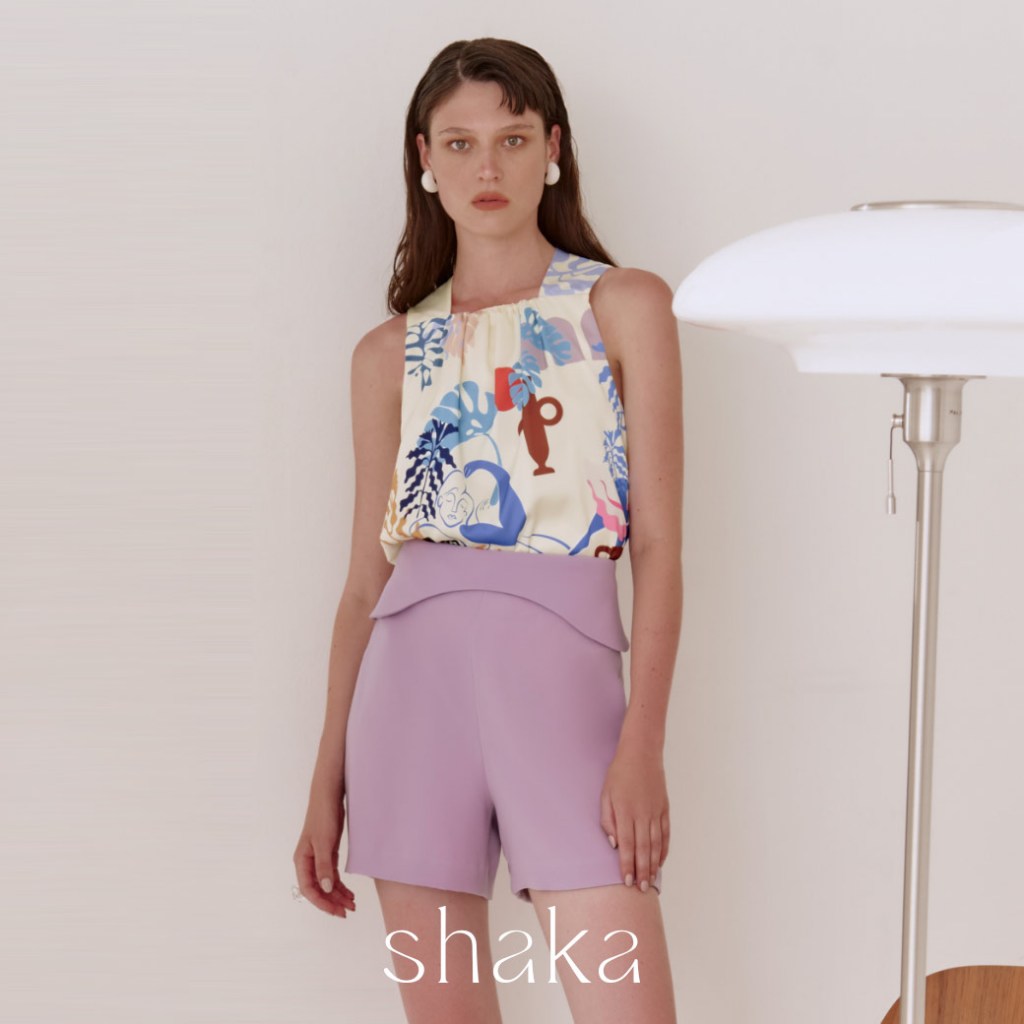 Shaka AW21 Arch Layered Shorts กางเกงขาสั้น PN-A210914