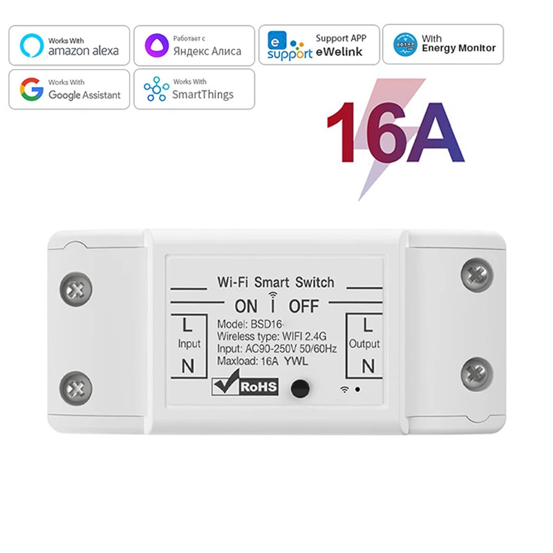 การควบคุมสมาร์ทไลฟ์ Cozylife รีโมทคอนโทรลไร้สายทำงานร่วมกับ Alexa Google Home DIY WiFi สวิตช์ไฟสมาร์ท