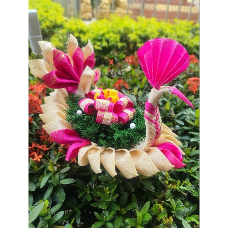 คละสี กระทงเปลือกข้าวโพด [<พร้อมส่ง>] (ขายส่ง)