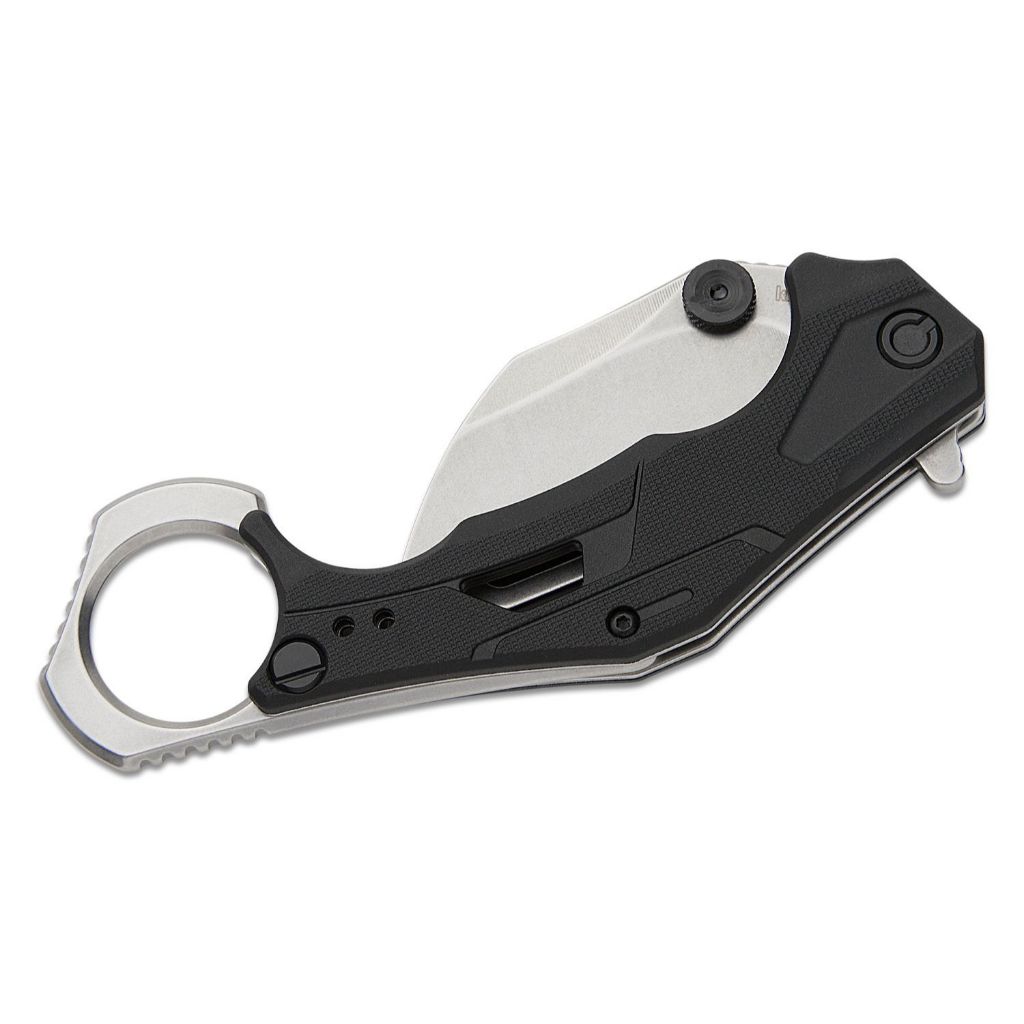 มีดพับ คารัมบิท Kershaw Outlier Assisted Karambit Knife Black GRN (8Cr13Mov 2.5" Black Stonewash)