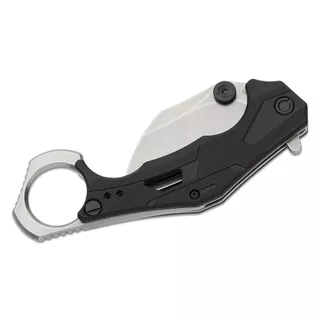 มีดพับ คารัมบิท Kershaw Outlier Assisted Karambit Knife Black GRN (8Cr13Mov 2.5" Black Stonewash)