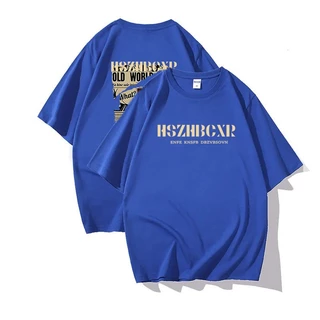เสื้อยืดผู้หญิงแฟชั่นเกาหลีใหม่ Oversize เสื้อผ้าสาวอวบไซซ์ใหญ่ แนวสตรีท เสื้อโอเวอร์ไซต์สกรีนลายวินเทจเท่ คู่รักชายหญิง