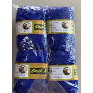 ไหมพรมอีเกิ้ล 4 ply (ขายยกห่อ) 1 ห่อ มี 4 ม้วน ใช้สำหรับถักเครื่องนุ่งห่ม,ถักตุ๊กตา