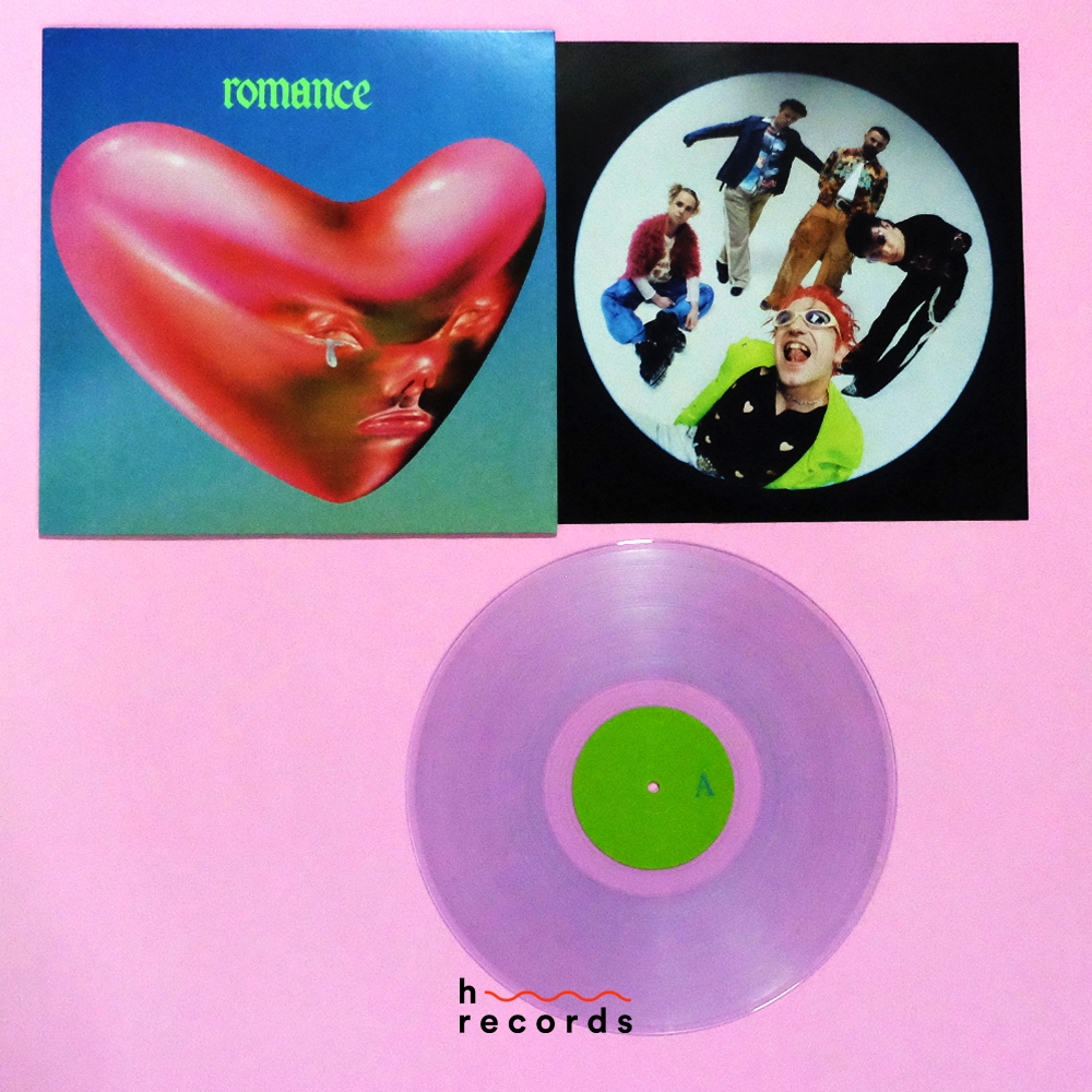 (ส่งฟรี) แผ่นเสียง Fontaines D.C. - Romance (Limited Transparent Vinyl)
