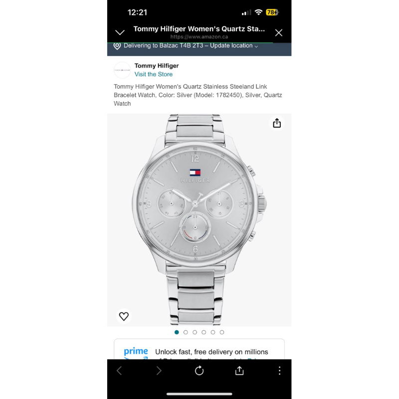 นาฬิกา Tommy hilfiger