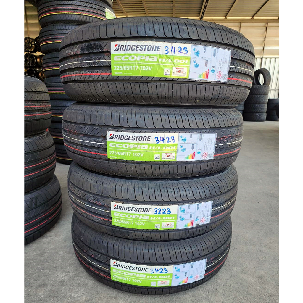 🔴 ยาง "#บริดจสโตน" Bridgestone Ecopia H/L 001 225/65R17 *** ยางใหม่ ปี 23 ***