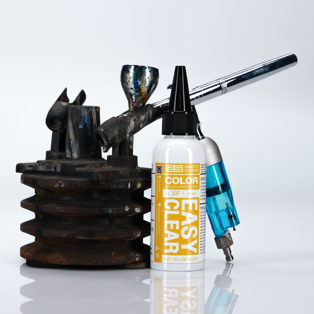 No.33F Easy Clear Flat Yellow Alloy