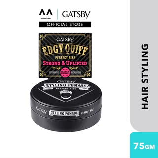 GATSBY STYLING POMADE โพเมดจัดแต่งทรงผมสไตล์วินเทจที่ต้องการลุคเนี้ยบและเงางาม 75 g. (มี 5 สูตร)
