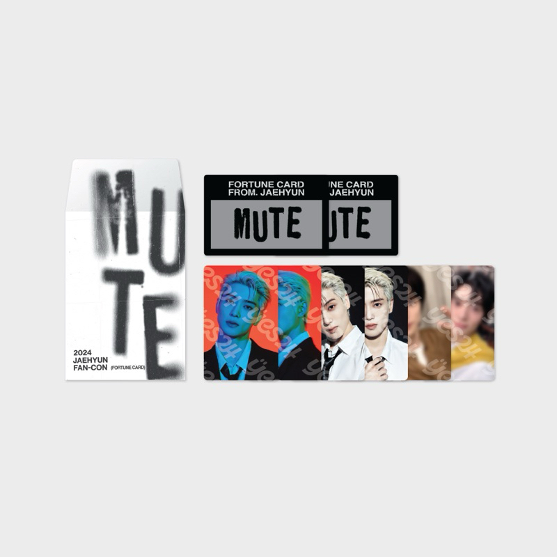 [JAEHYUN FAN-CON 'Mute'] FORTUNE SCRATCH CARD SET