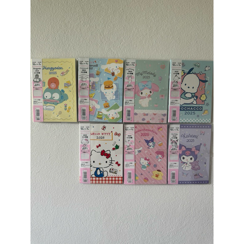 สินค้ามาใหม่ Planner 2025 Sanrio and Doraemon
