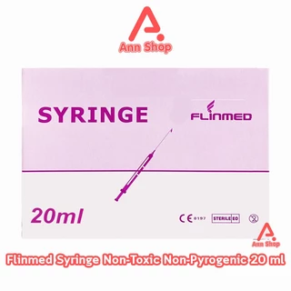 Flinmed Syringe ไซริงค์ กระบอกฉีดยา หลอดฉีดยา ไม่มีเข็ม 1,2,3,5,10,20,50 ml. (1 กล่อง) CC 3XXX ล้างจมูก ป้อนยา Nipro