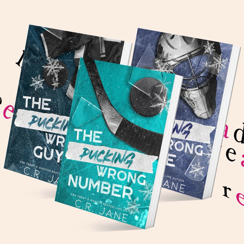 The Pucking Wrong Number #1 / The Pucking Wrong Guy #2 / The Pucking Wrong Date #3 by C.R. Jane (หนังสือภาษาอังกฤษ)
