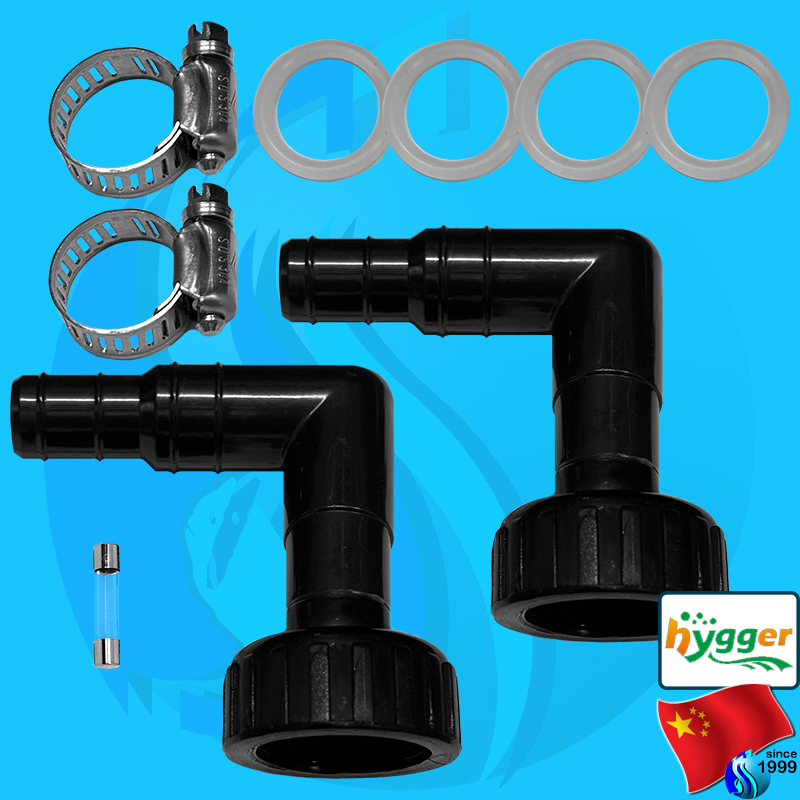 Hygger Hose connector fitting for Chiller Mini series อะไหล่ ข้อต่อสายยางสำหรับชิลเลอร์ ข้อต่อชิลเลอ