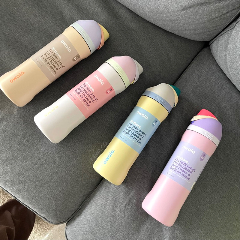 (พร้อมส่ง) ขวดน้ำเก็บความเย็น Owala Freesip water bottle 24oz 32oz