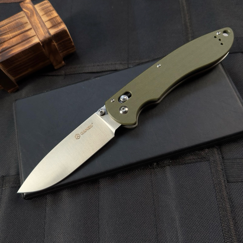 มีดพับGanzo G740 ของแท้100% วัสดุใบมีด 440C ความยาวใบมีด มม. 95