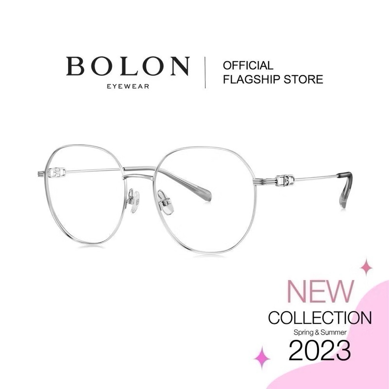 แว่นสายตาbolon bh7006สีเงิน