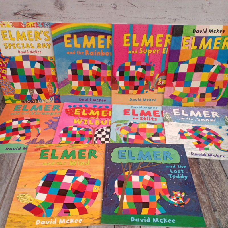 (New)ช้างน้อย Elmer. by David Mckee (มือ1 แยกเล่ม)