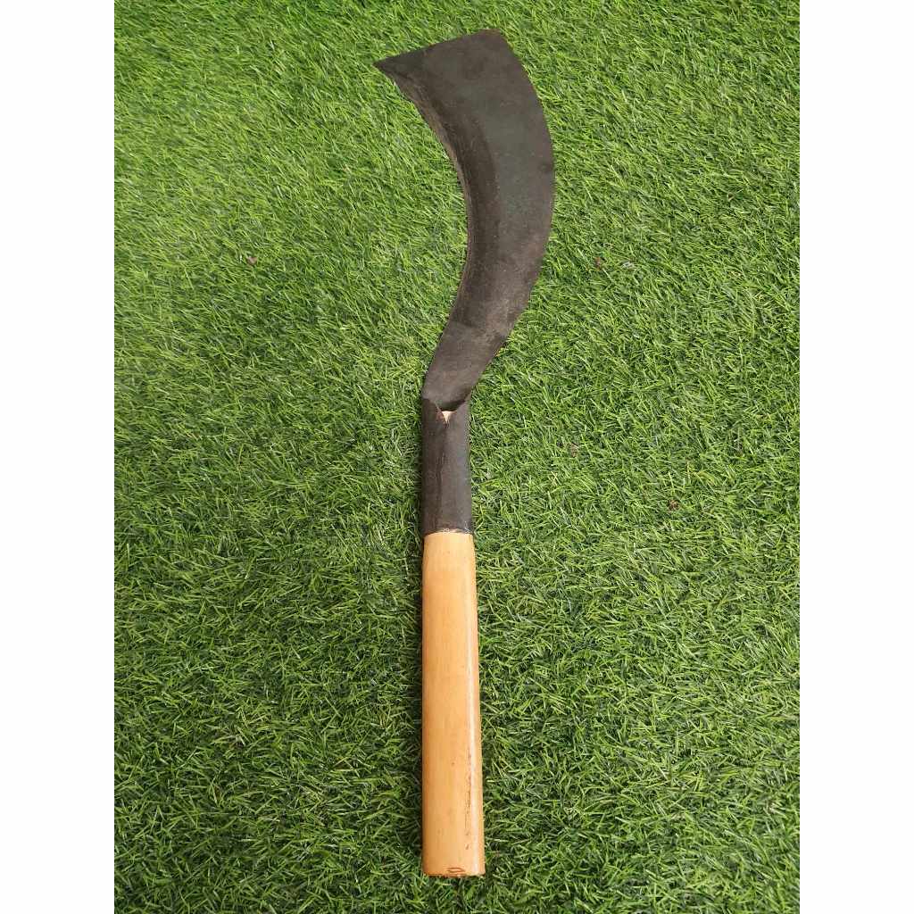 มีดตัดอ้อย พร้อมด้ามไม้ ใบมีดคม มีคุณภาพ พร้อมด้ามไม้ของแท้100% - รูปที่ 2